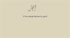 Desktop Screenshot of hamarcatering.no